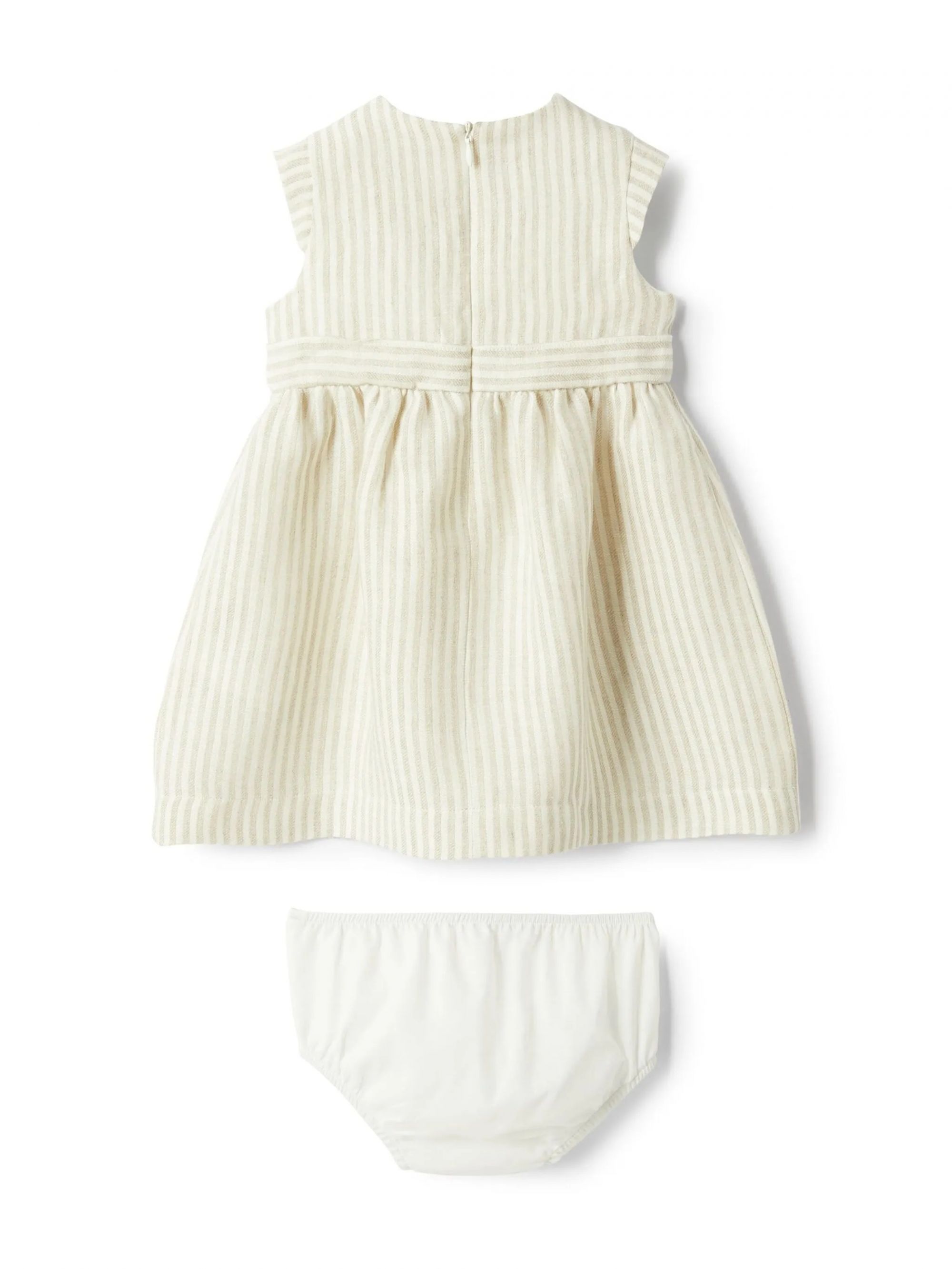 IL GUFO KIDS SS25 Girl's Linen Dress - Sustainable Style for Any